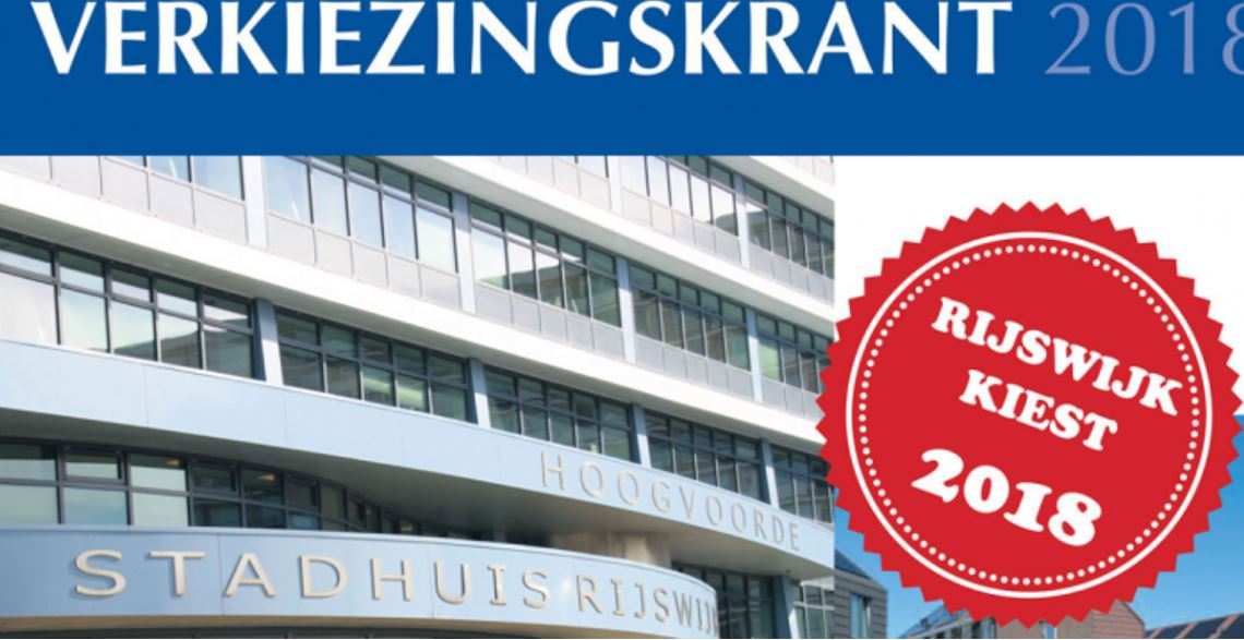 Bekijk Rijswijkse Verkiezingskrant nu digitaal