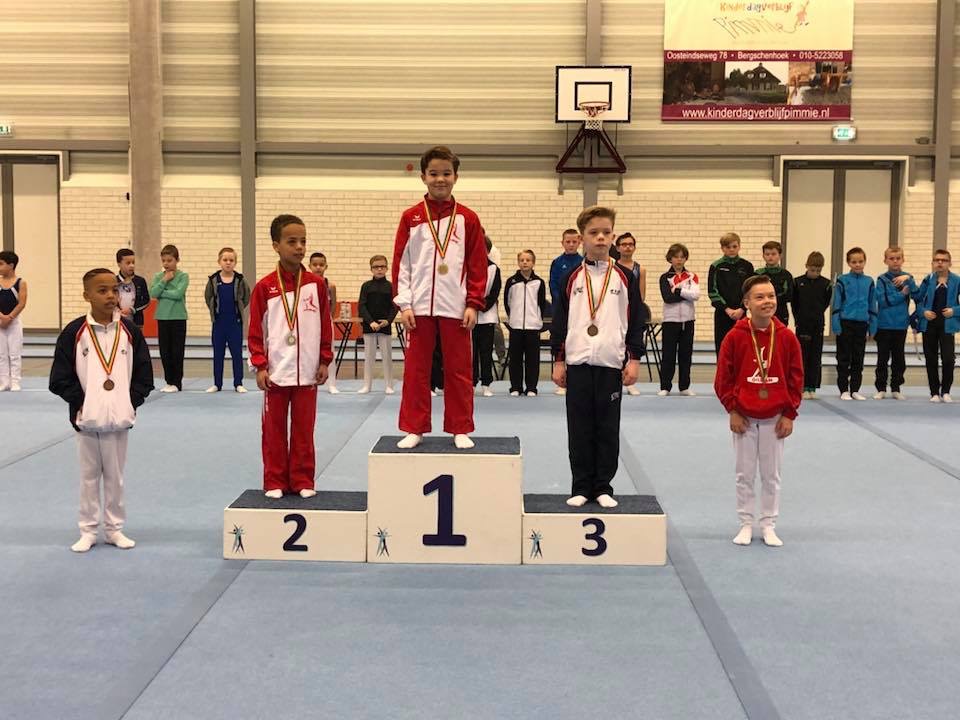 Rijswijkse Olivier tweede bij turnkampioenschap