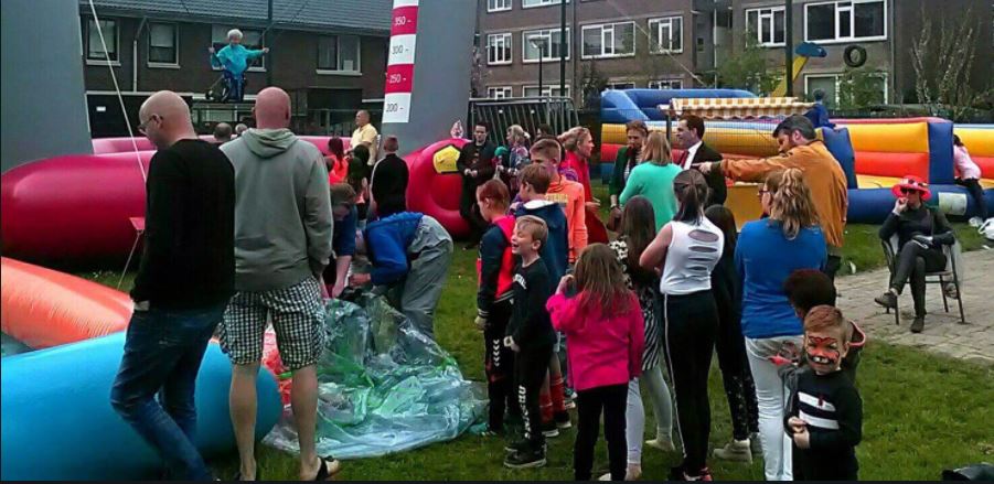 Veel springen en waterplezier bij Inter Amicos