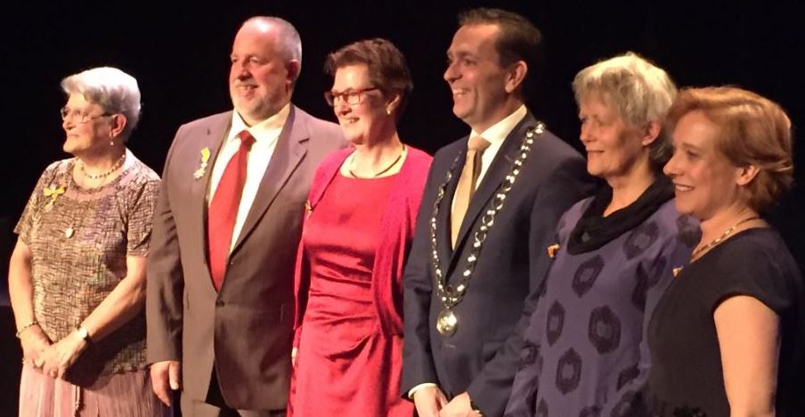 Jaarlijkse lintjesregen in Rijswijk