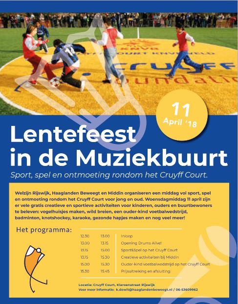 Lentefeest voor jong en oud in de Muziekbuurt