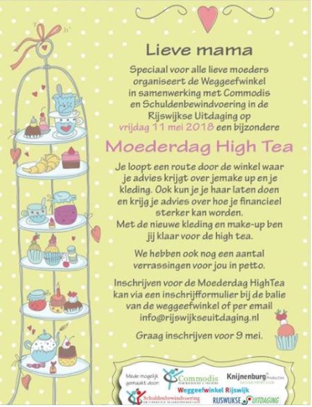 Verwendag voor moeders bij de Weggeefwinkel