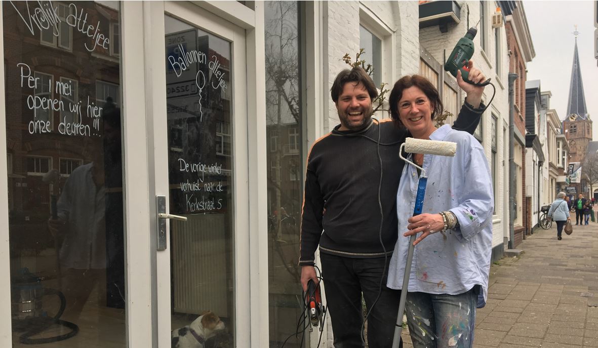 Linda Vrolijk en Jeroen Reijns verhuizen naar de Kerklaan