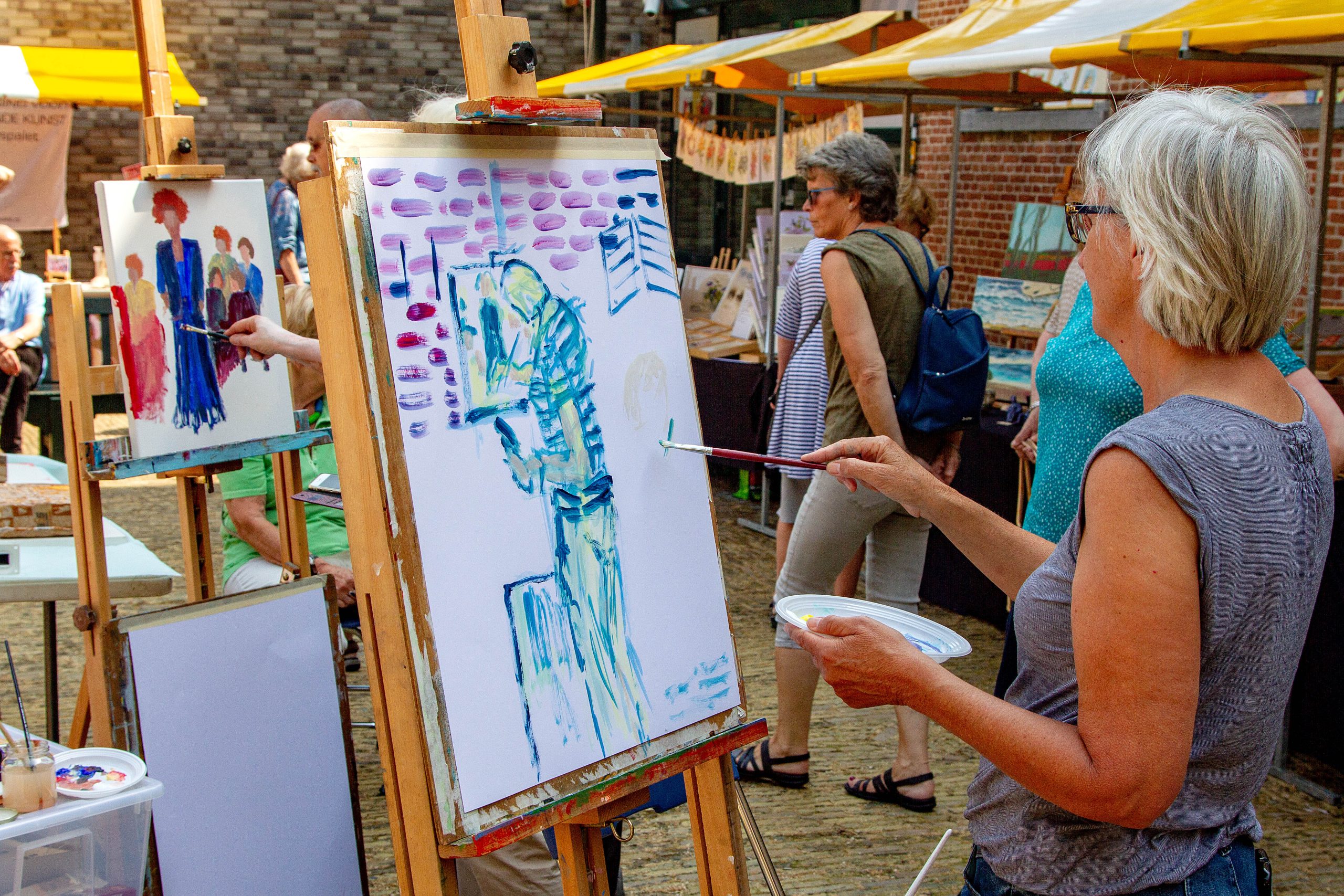 FOTO: Veel belangstelling voor tentoonstelling Amateurspalet