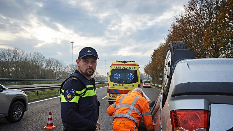 Dode en drie gewonden bij verkeersongeval