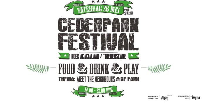 Eerste Cederpark Festival in Rijswijk
