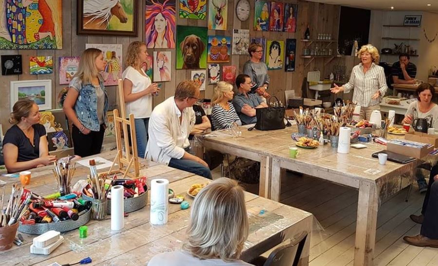 Voorbereidingen Zomerfeest Oud Rijswijk