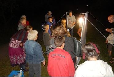 Nachtvlinders tellen in Wilhelminapark