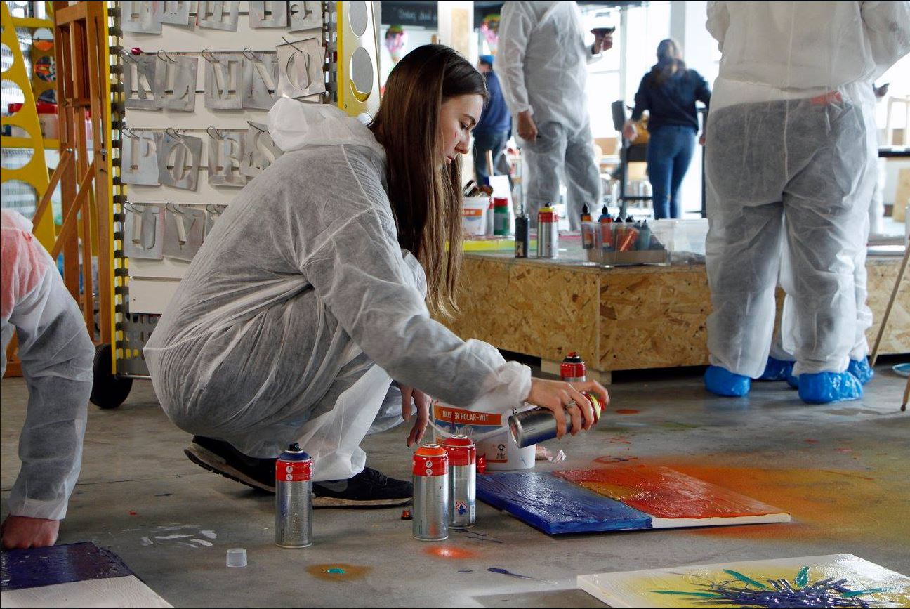 Nu ook freestyle paintbar in Rijswijk