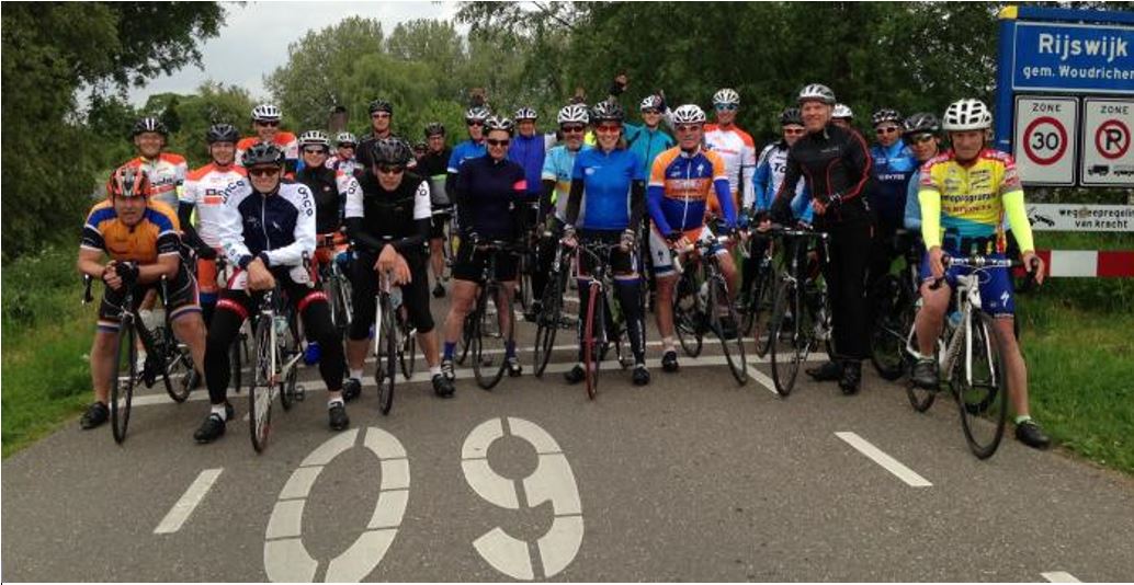 ReTour Rijswijk: Ambtenaren op de pedalen voor ALS
