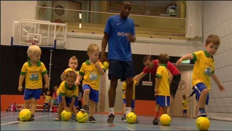 Voetjebal voor jongste kinderen