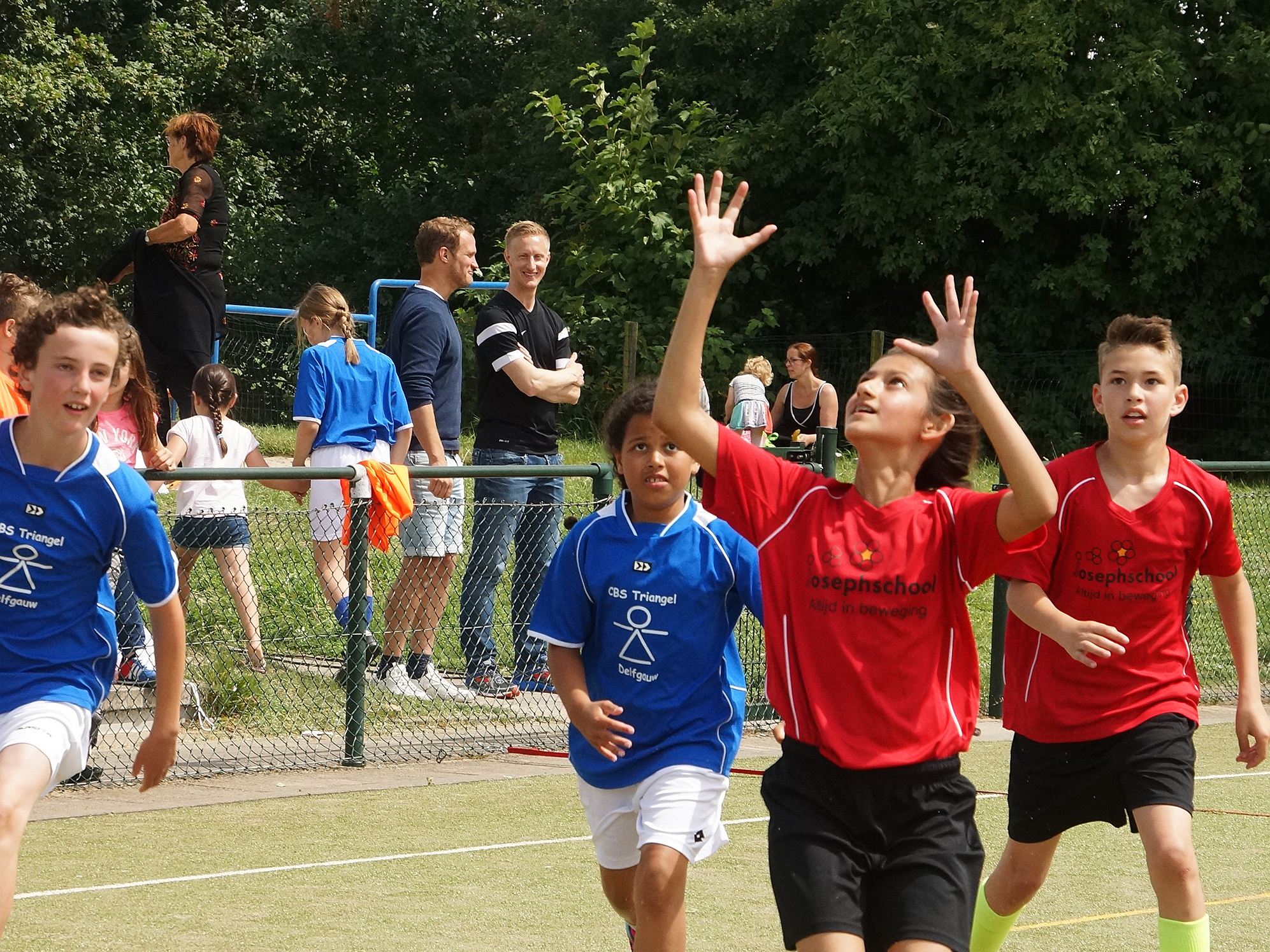 Jaarlijkse school korfbaltoernooi