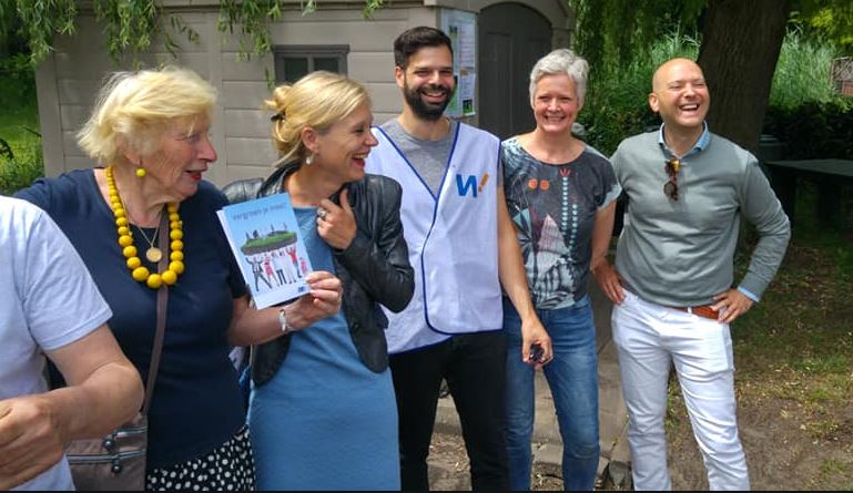 Wethouder Marloes Borsboom opent buurtfeest Te Werve