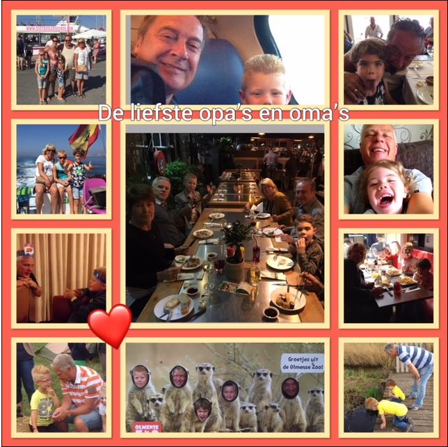 Fotocollage van Quinten en Demy wint prijs