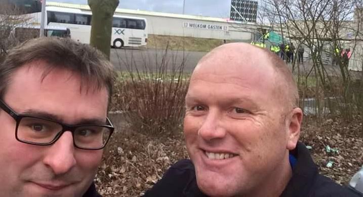 Richard De Mos en Marc Weterings onderzoeken samenwerking