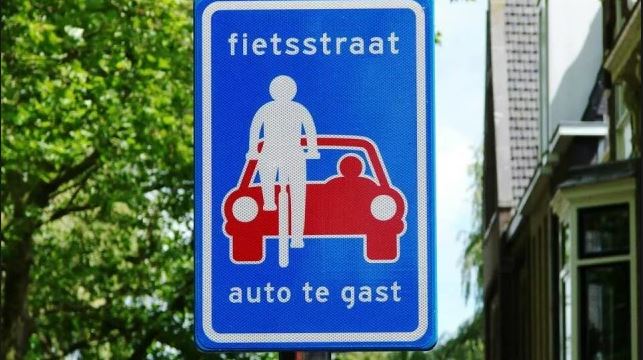 Van Rijnweg wordt rustiger als fietsstraat