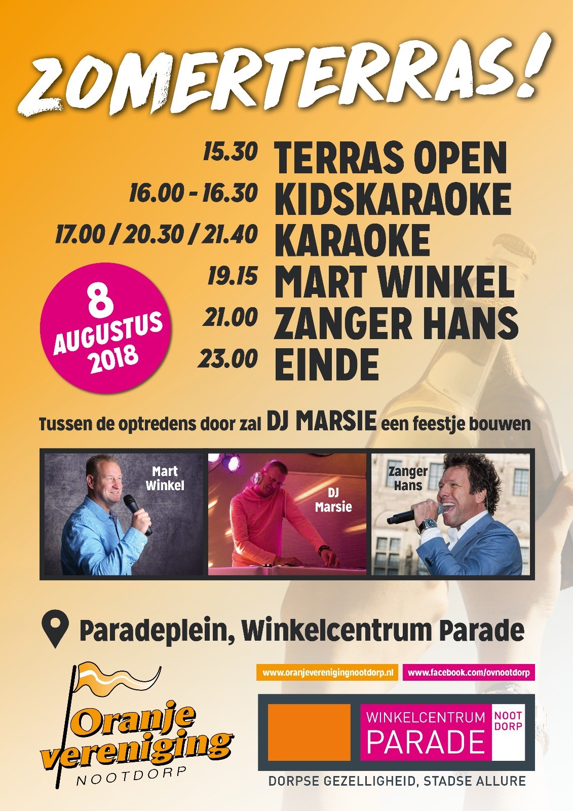 Zomerterras in Nootdorp