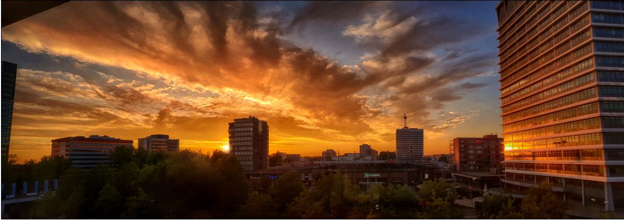 Zonsondergang door Rijswijkse Danny Steehouwer