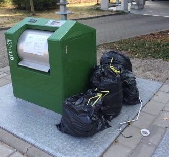 Stank door zwerfafval in Pijnacker