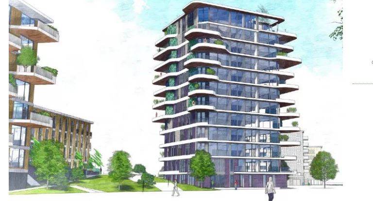 Ontwerp drie appartementengebouwen in RijswijkBuiten