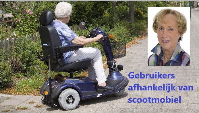 Henny van der Horst boos op scootmobiel dieven