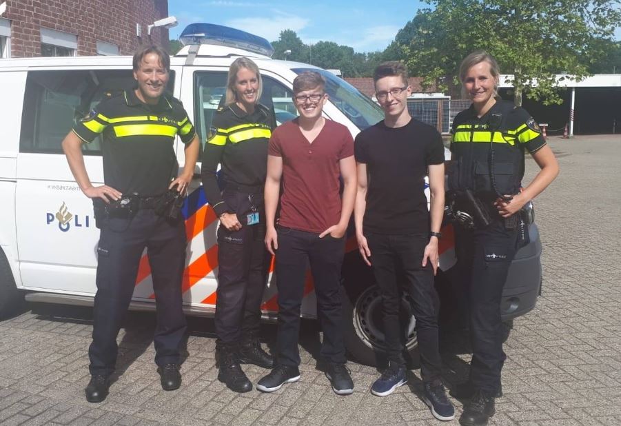Casper en Thomas redden leven slachtoffer