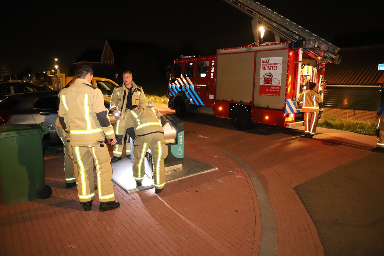 Brandweer rukt uit om erfstuk te redden