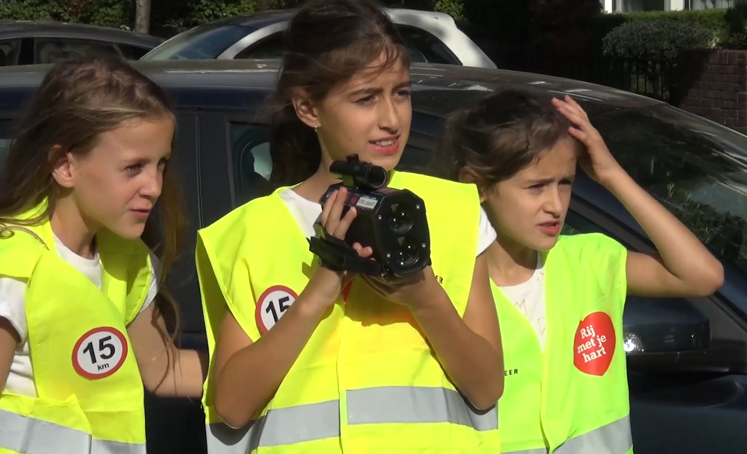 [VIDEO] Kinderen meten snelheid met lasergun