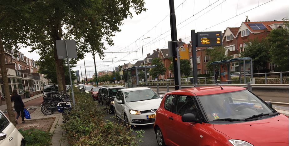 22% meer verkeer over versmalde Haagweg