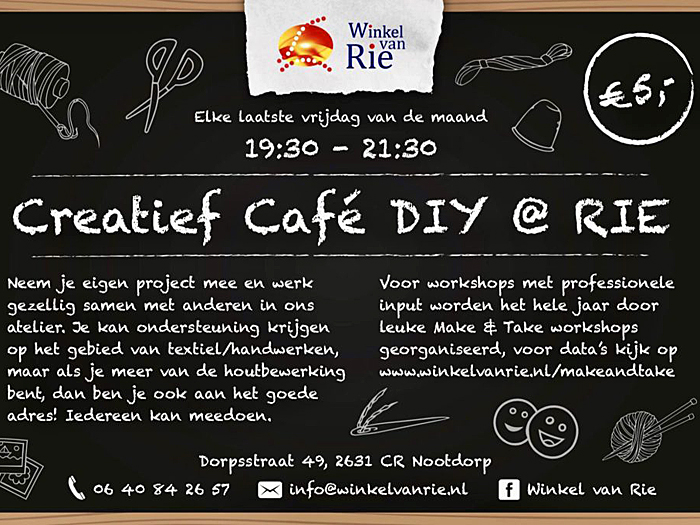 Creatief café 28 september