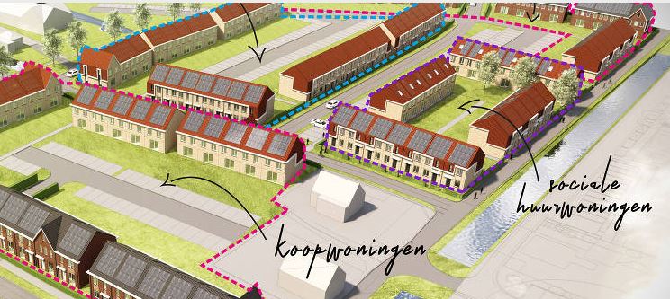 Sociale nieuwbouw Rijswijk Wonen in Tuinen van Sion