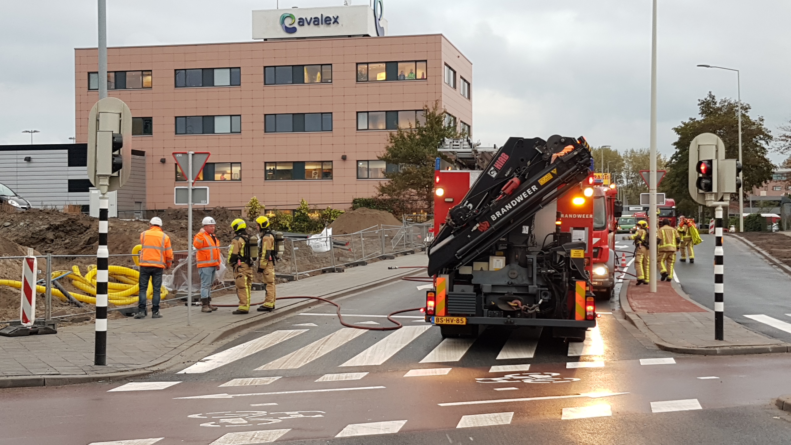 UPDATE: Laan van ’s Gravenmade afgesloten door gaslek