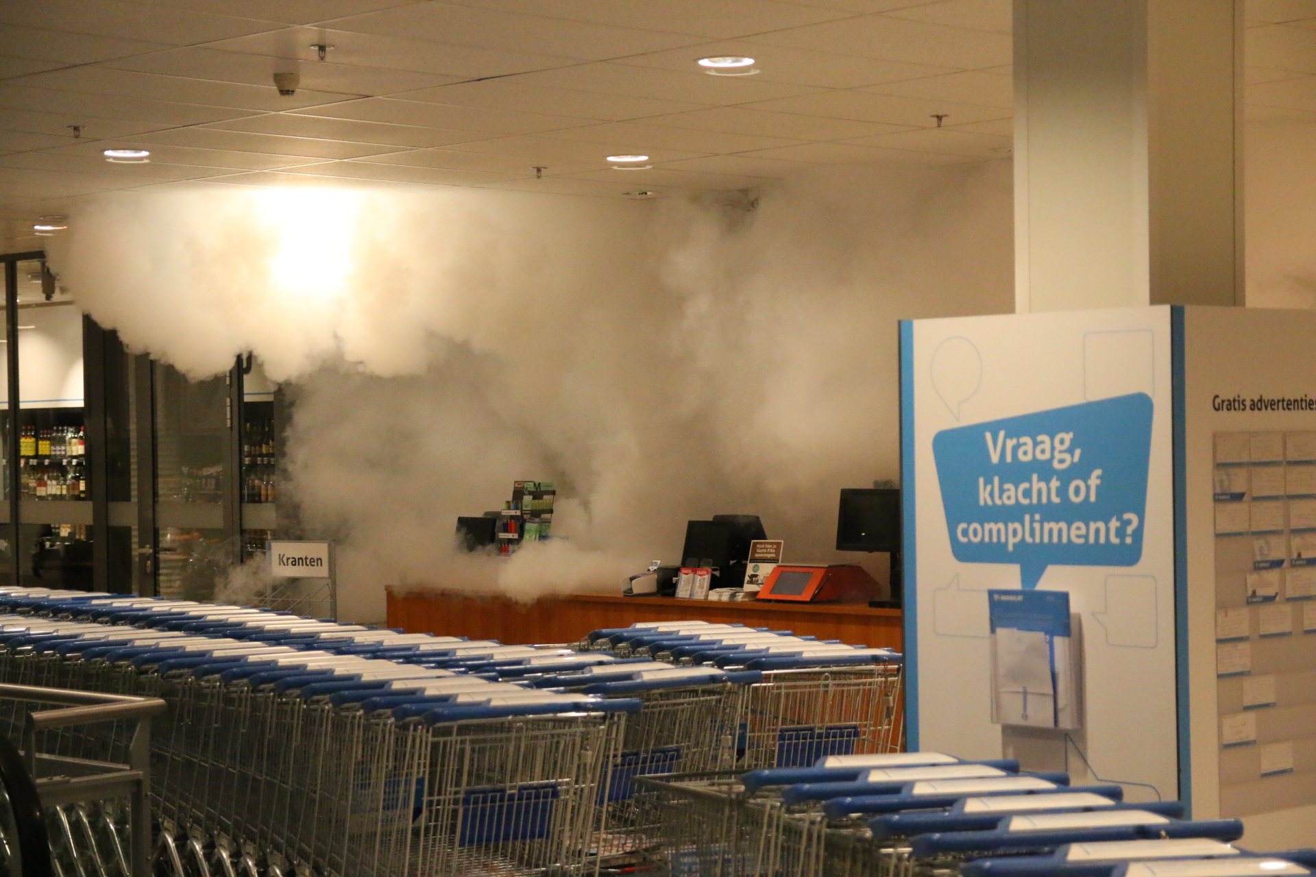 Brandmelding blijkt poging inbraak in de Bogaard