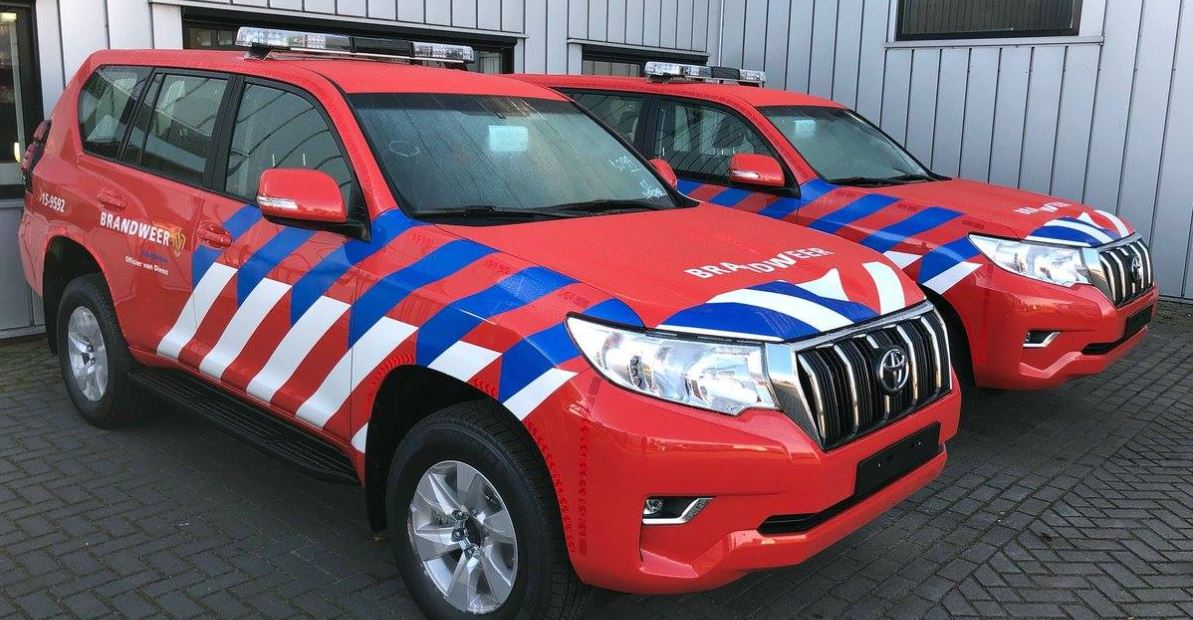 Nieuwe voertuigen voor de Branbdweer