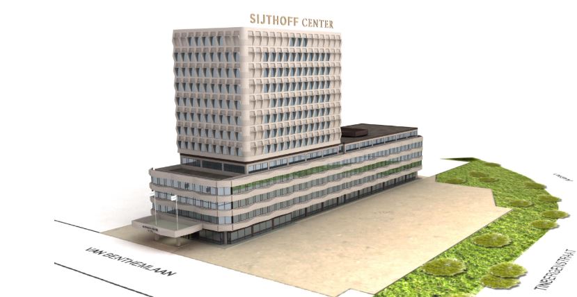 Voormalig Sijthoffgebouw wordt hotel