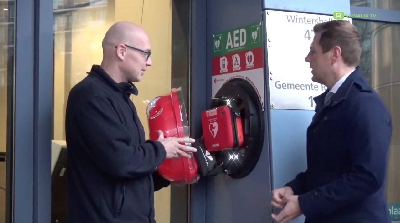 [VIDEO] AED’S geplaatst door heel Rijswijk