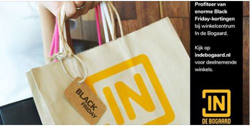 Koopjes scoren op Black Friday in De Bogaard