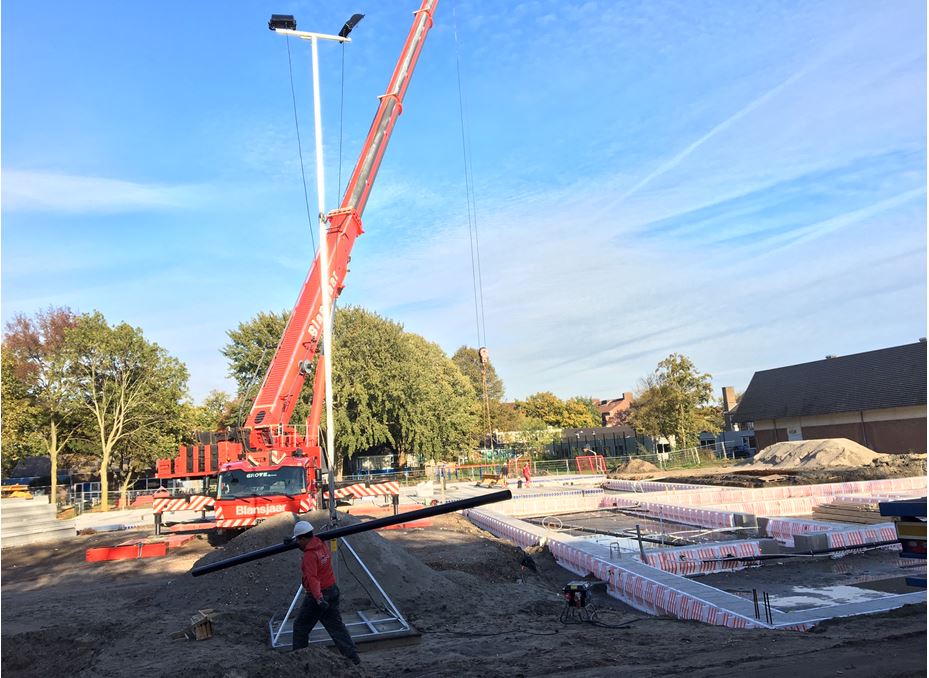 Bouw Brede school Rembrandtkwartier gaat snel