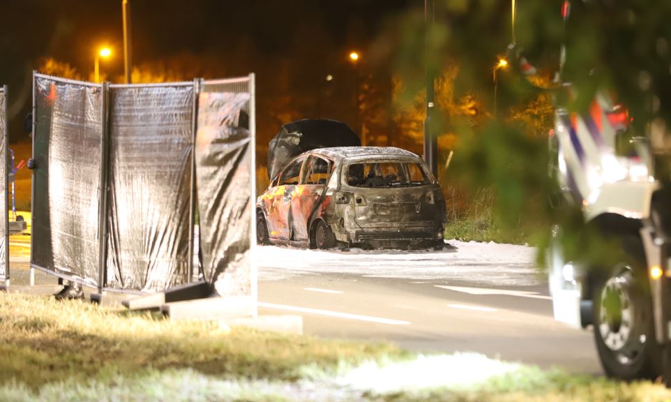 Fatale autobrand in Rijswijk was zelfdoding