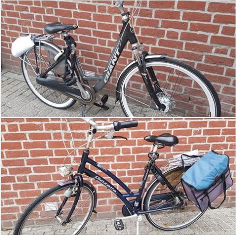 Mannen sleepten met gestolen fietsen