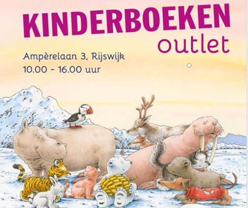 Grote kinderboekenoutlet in Rijswijk