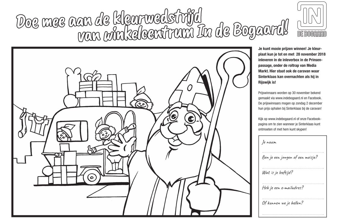Maak kans op mooie prijzen en lever kleurplaat in