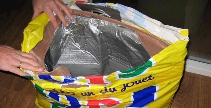 Het bezit van rooftassen wordt al strafbaar