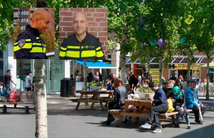 Aan tafel met de wijkagenten