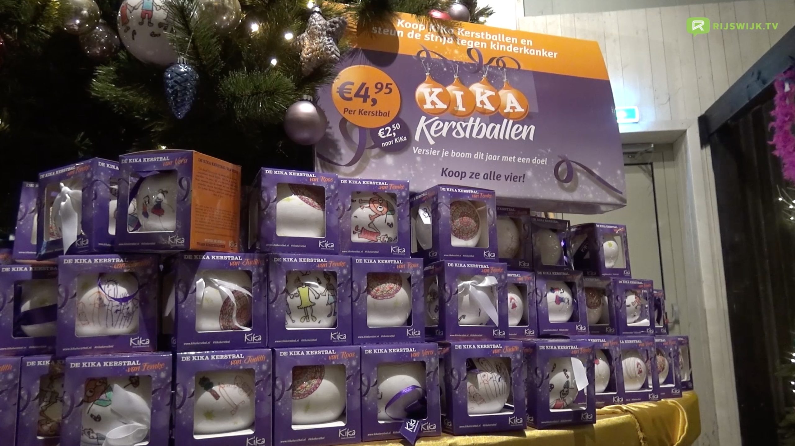 [VIDEO] Gratis kerstboom en donatie KiKa bij ’t Haantje