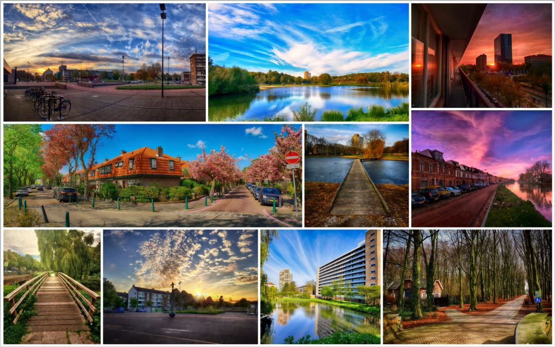 Foto collage van een mooi jaar 2018