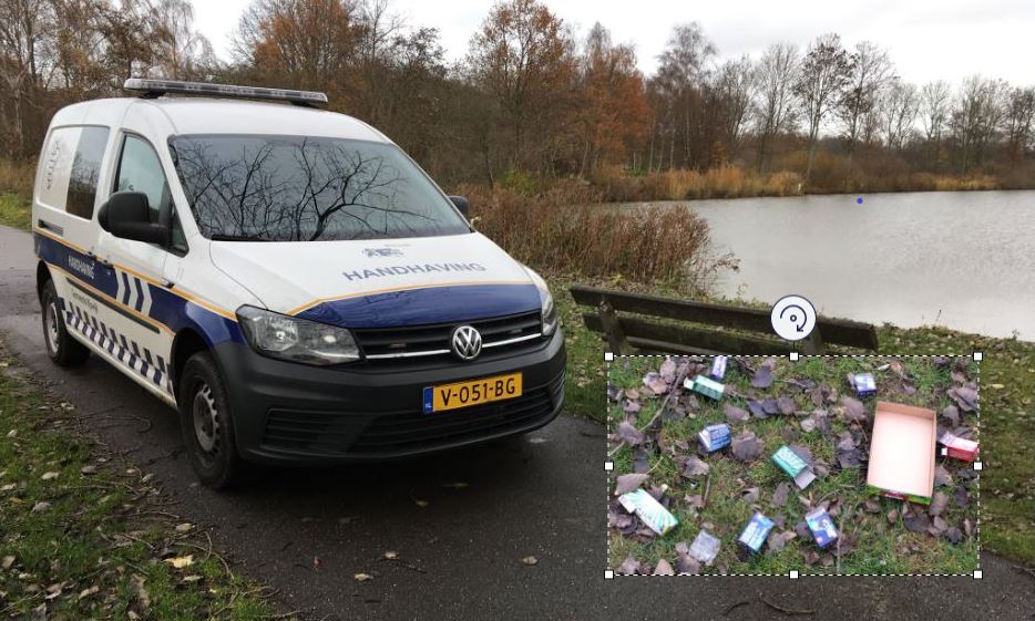Handhaving naar melding van vuurwerkoverlast
