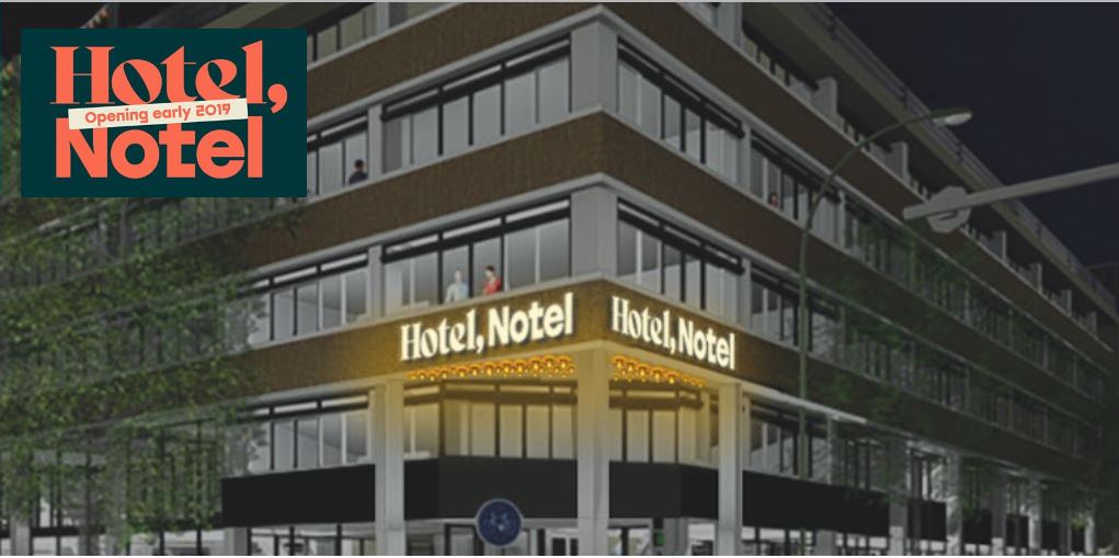 Eigentijds Hotel Notel opent begin 2019