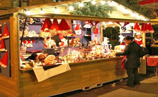 Kersthuisjes, Kersttrein en arrenslee in De Bogaard