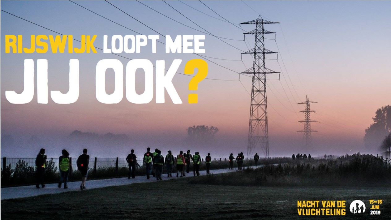 Rijswijkers lopen de Nacht van de Vluchteling